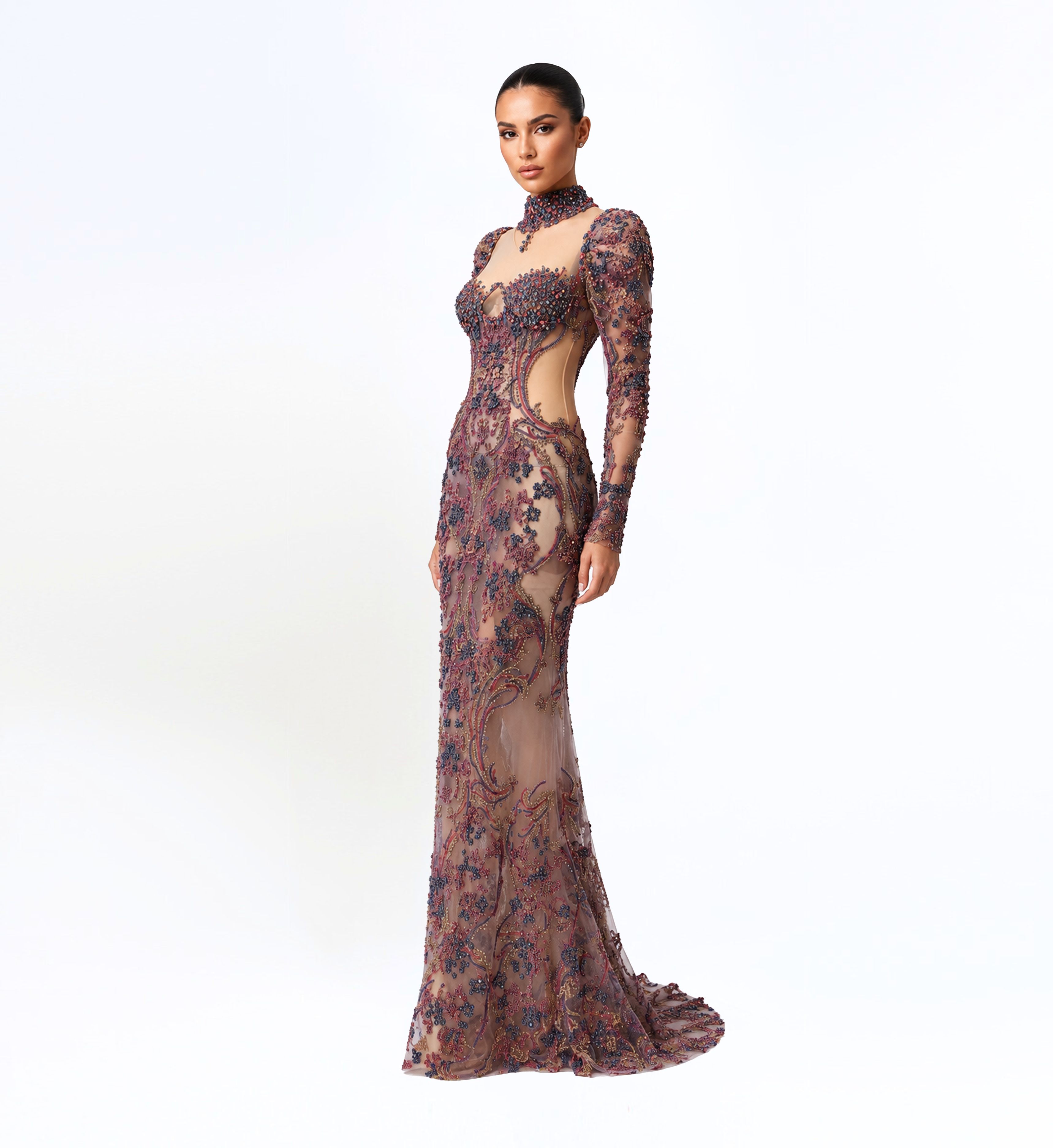 EMBELLISHED MERMAID GOWN