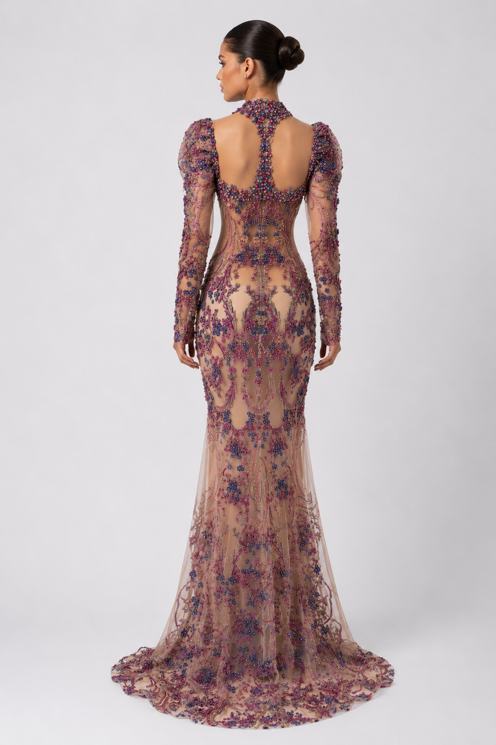 EMBELLISHED MERMAID GOWN