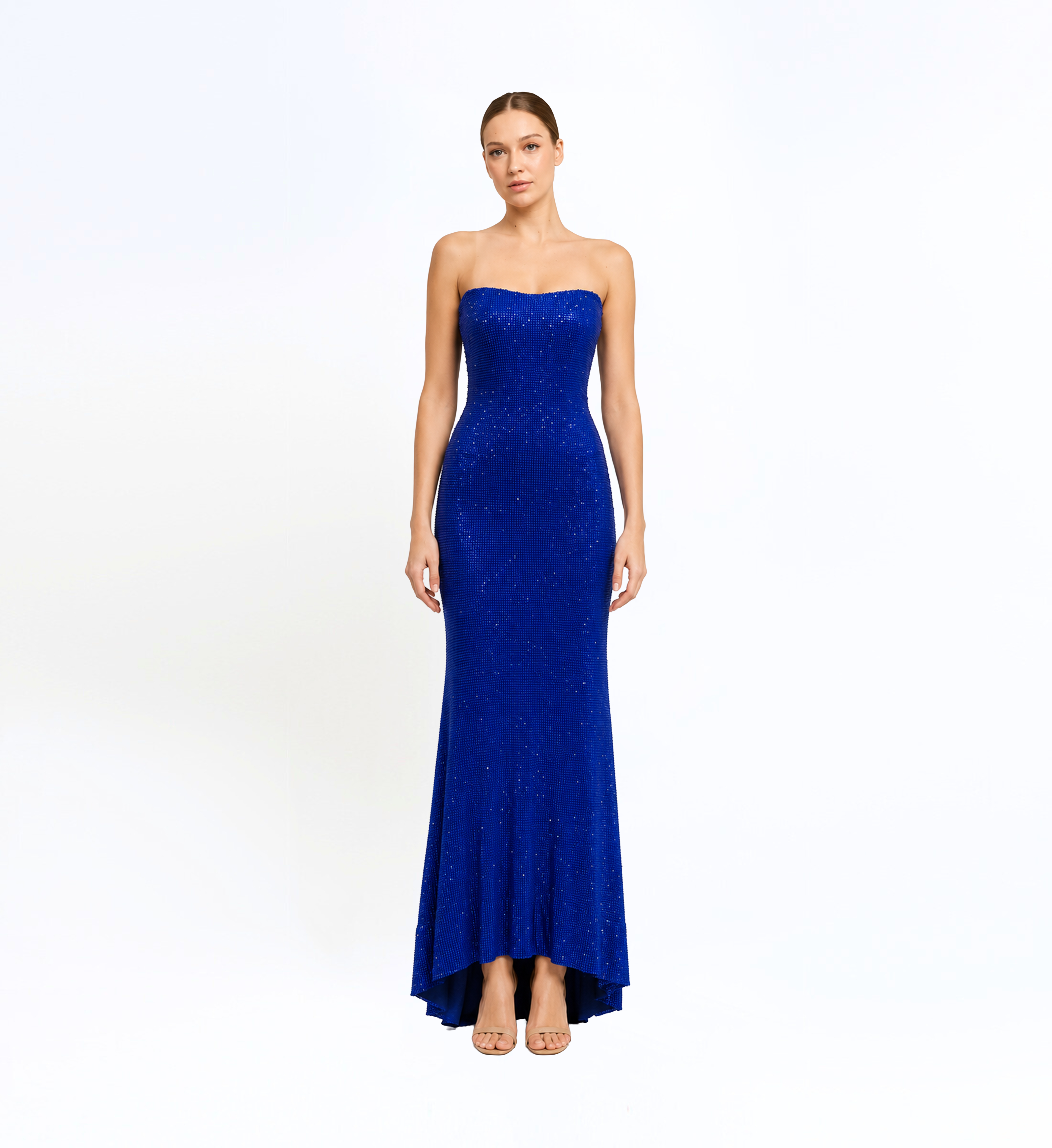 Beaded Long Dress