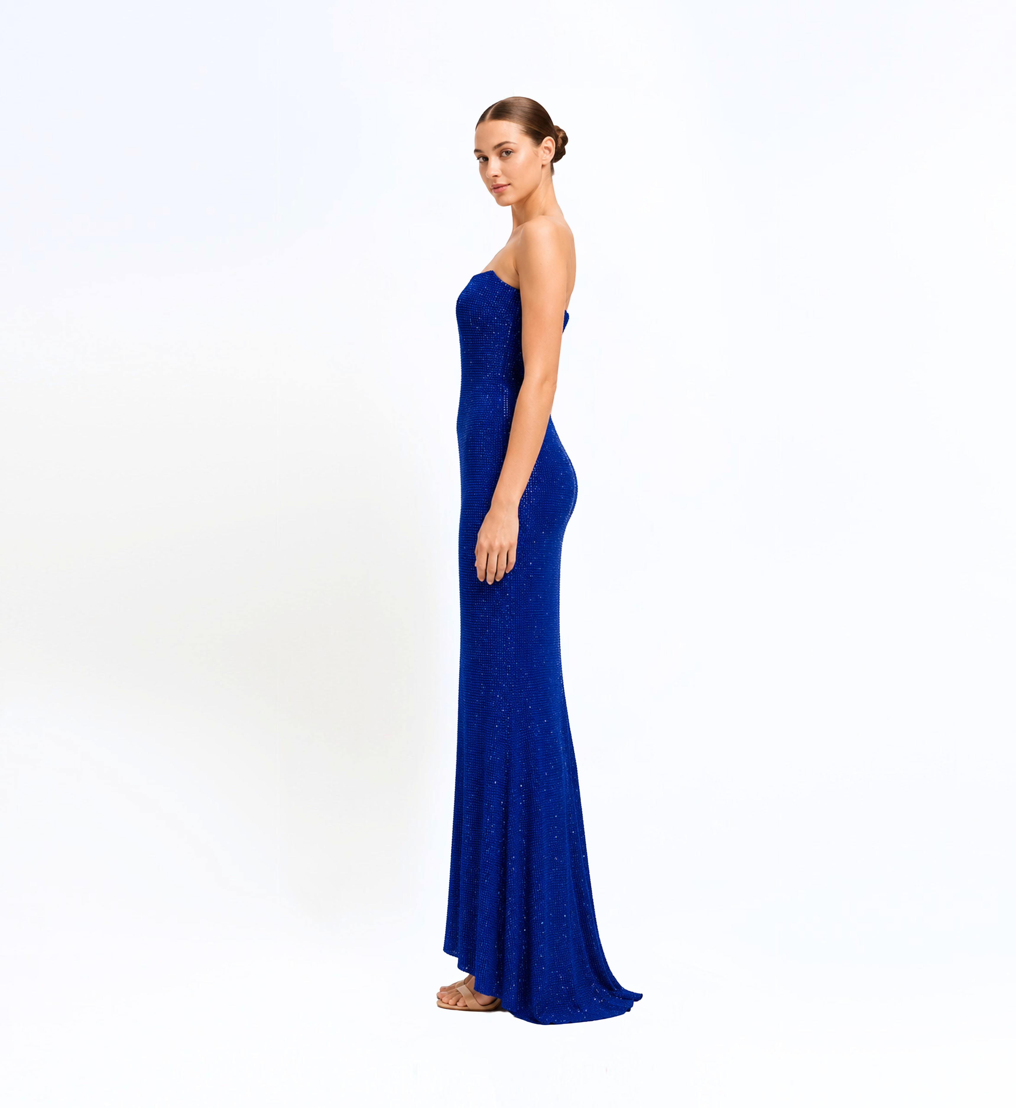 Beaded Long Dress