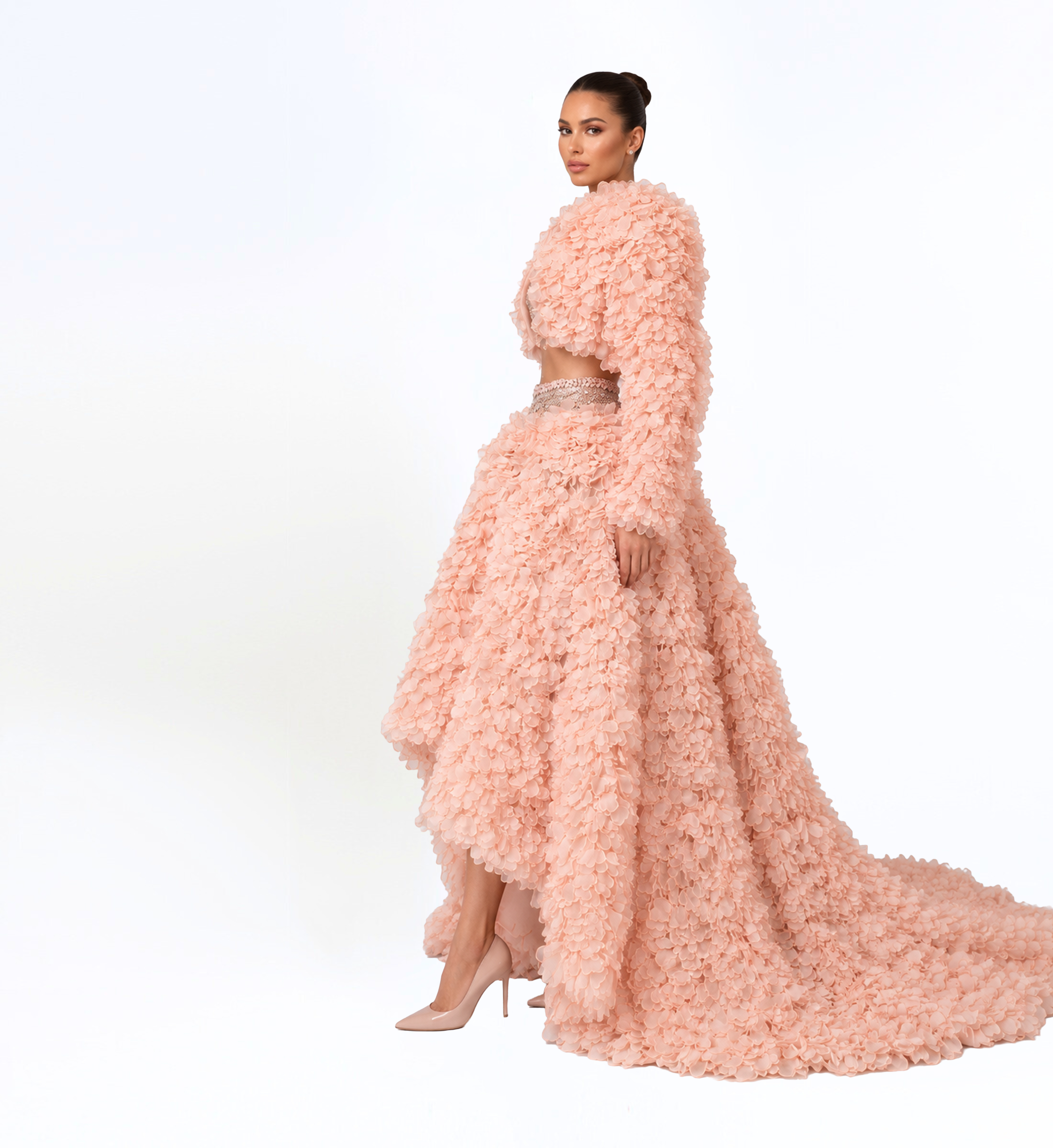 3D FLORAL APPLIQU COUTURE SET