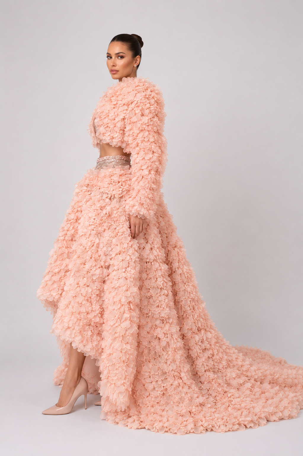 3D FLORAL APPLIQUÉ COUTURE SET