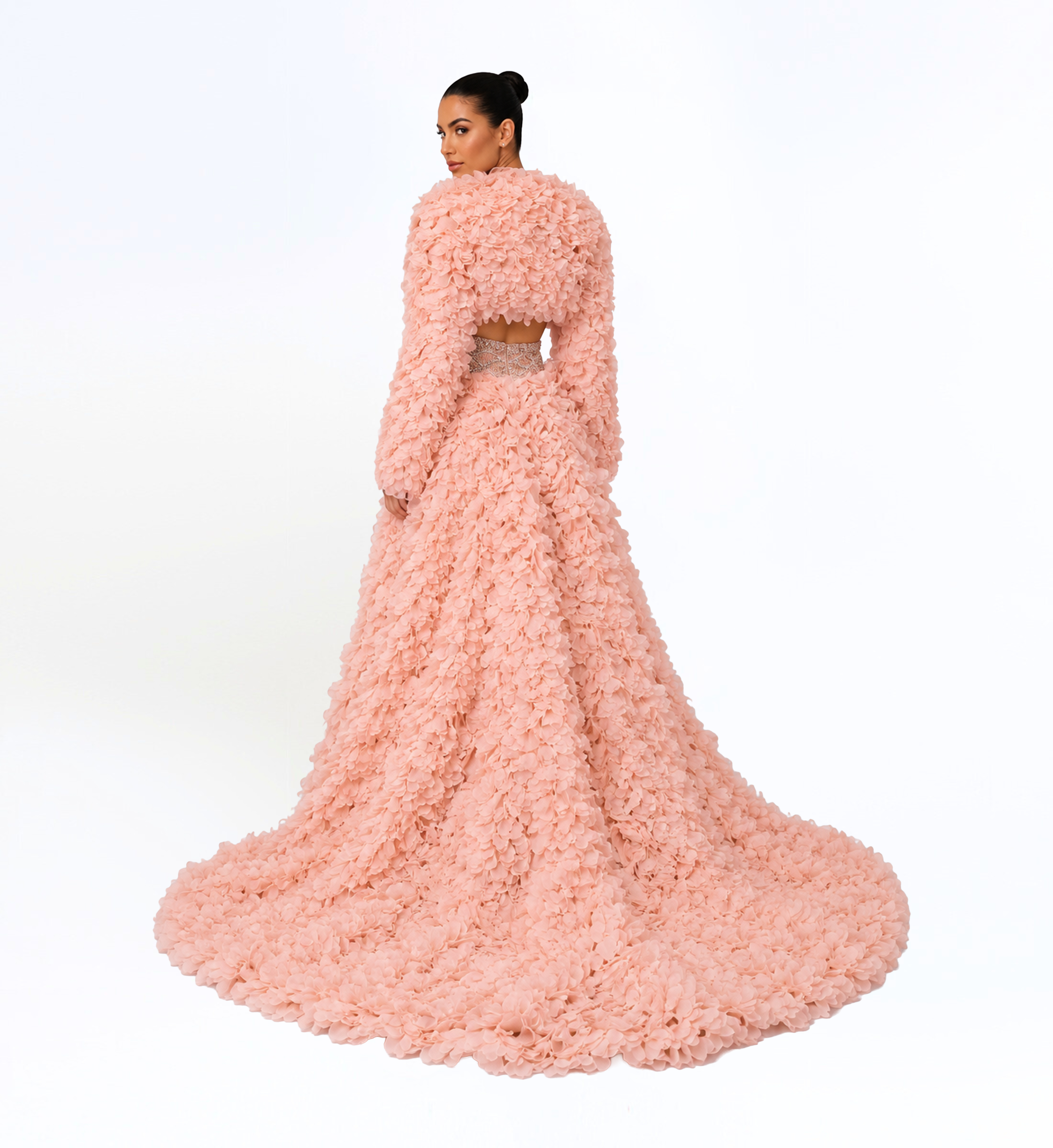 3D FLORAL APPLIQU COUTURE SET