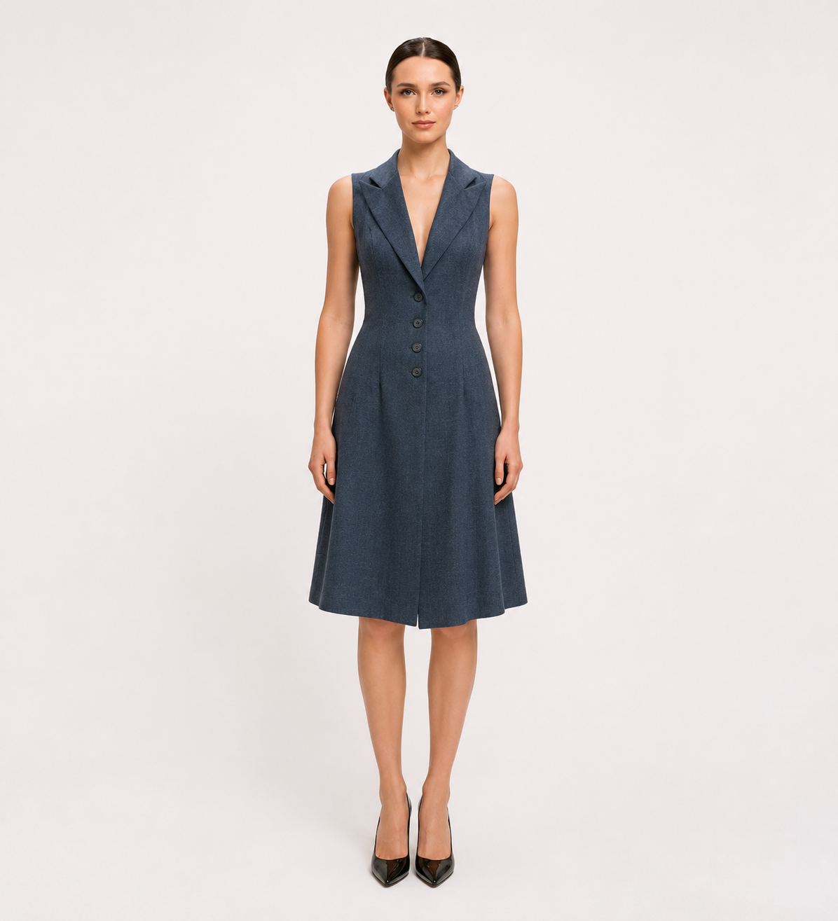 Wool Midi Dress
