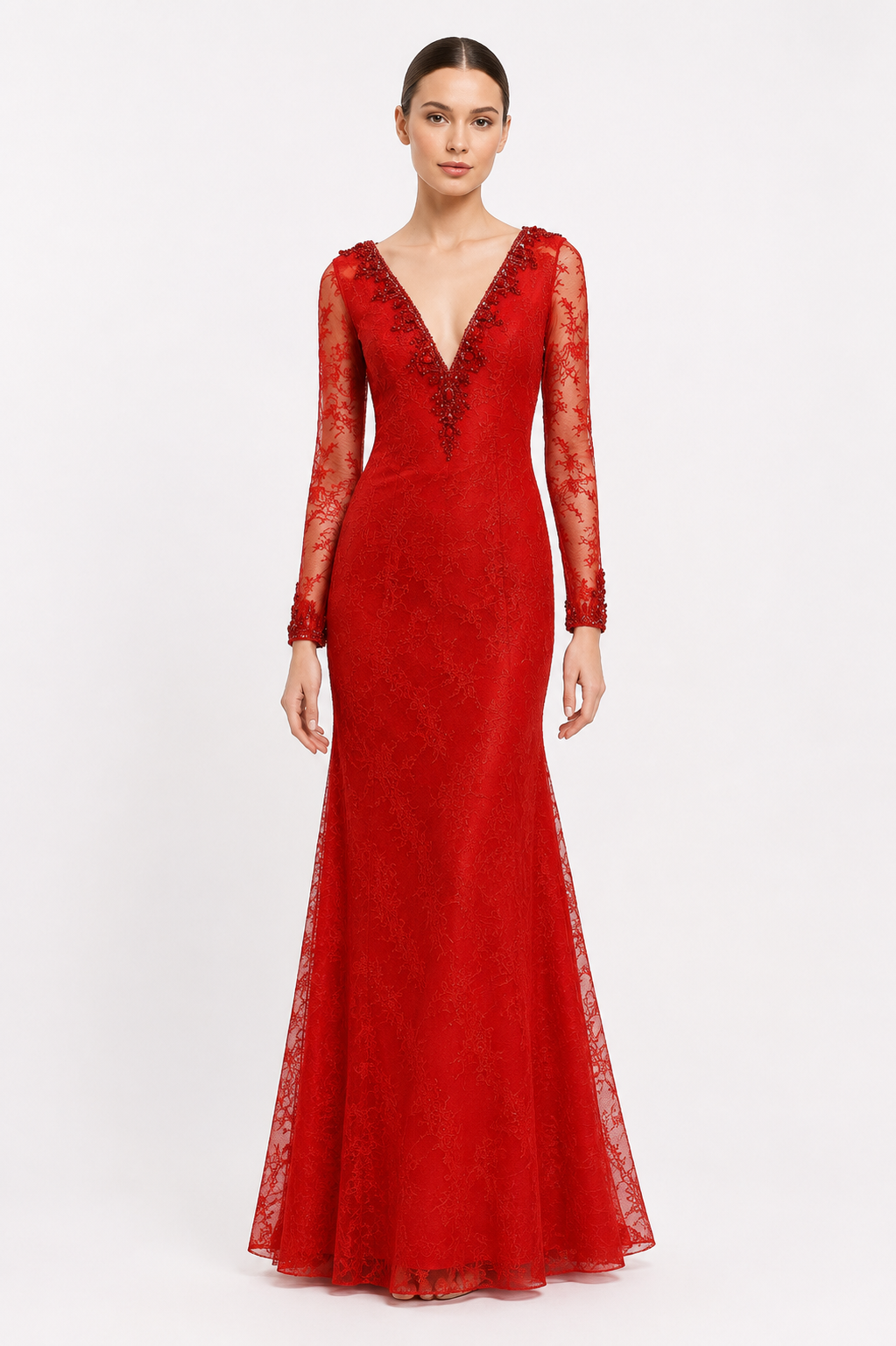 Lace Long Dress