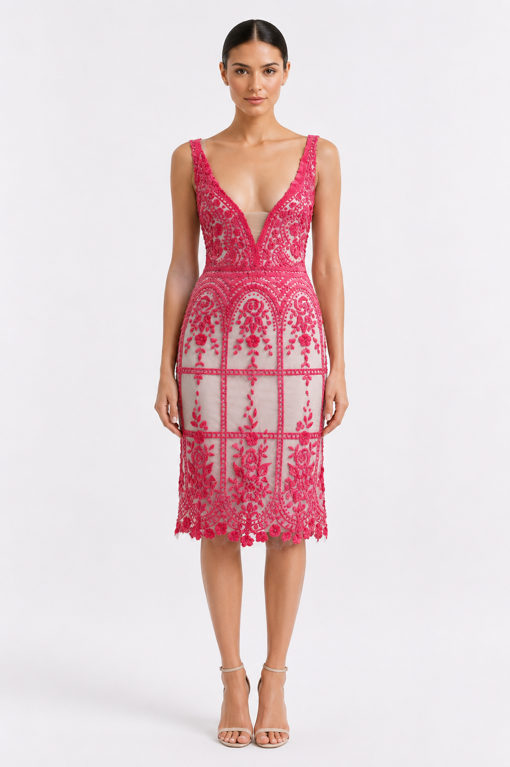Sequin Midi Dress