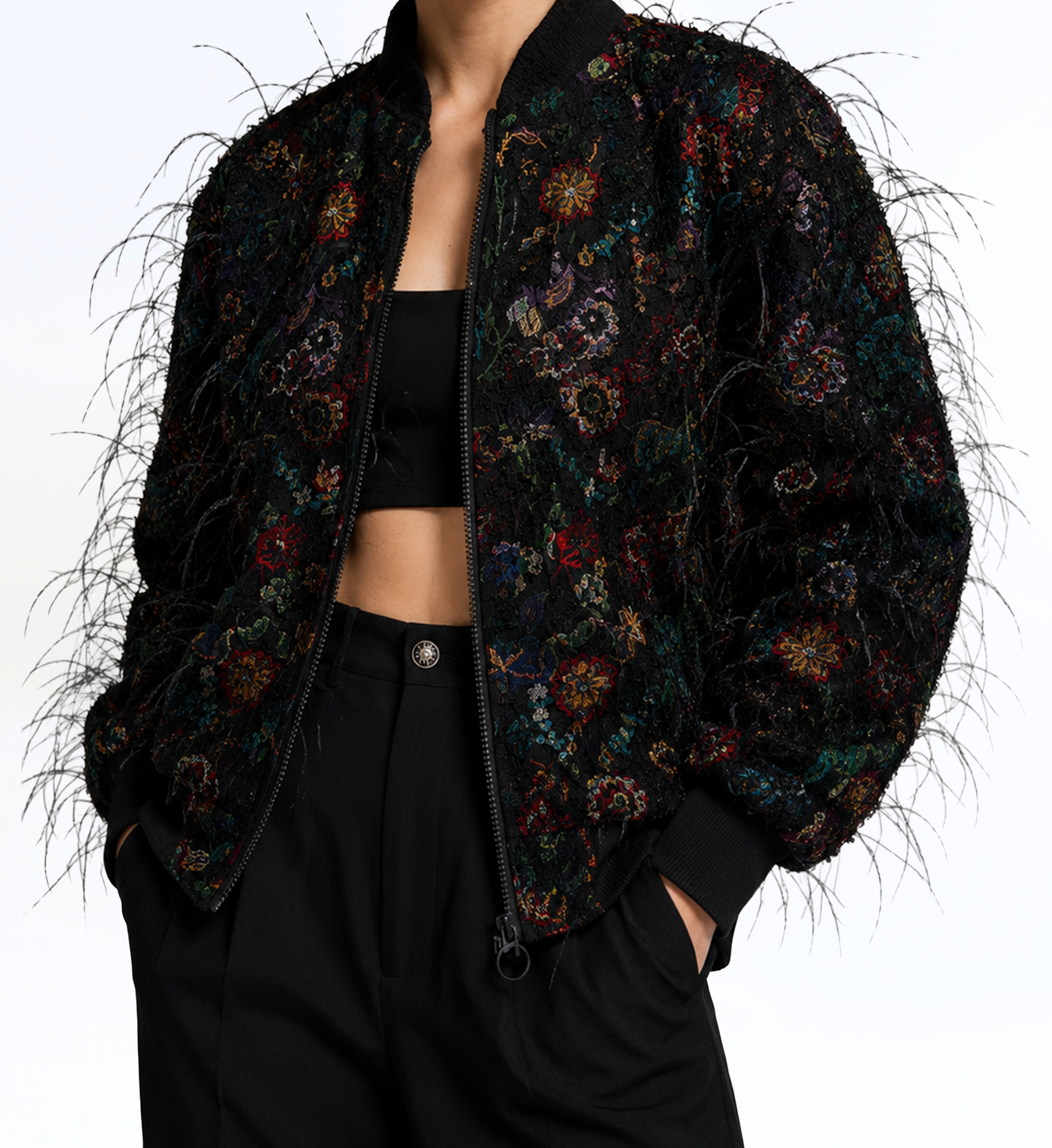 Wool Bomber Jacket