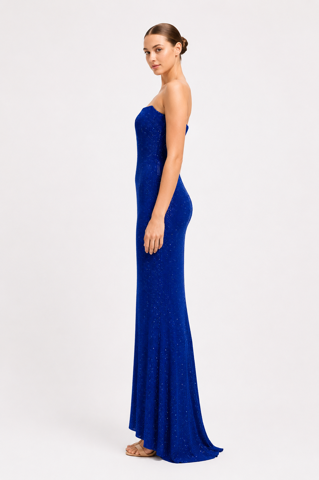 Beaded Long Dress