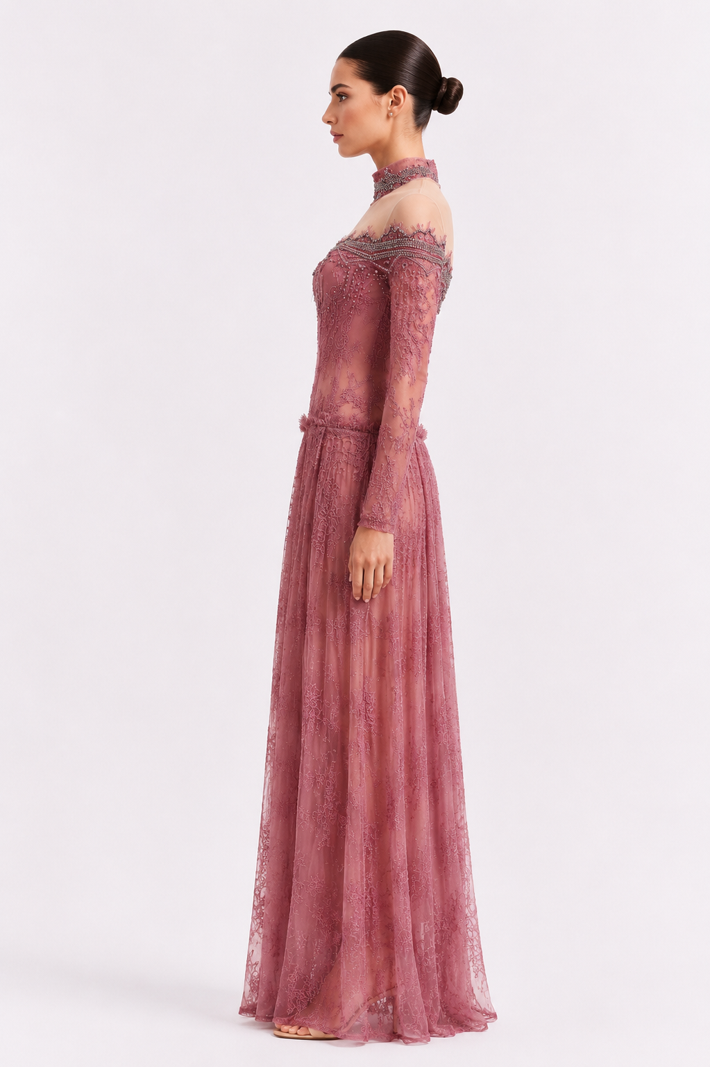 Off-Shoulder Long Dress