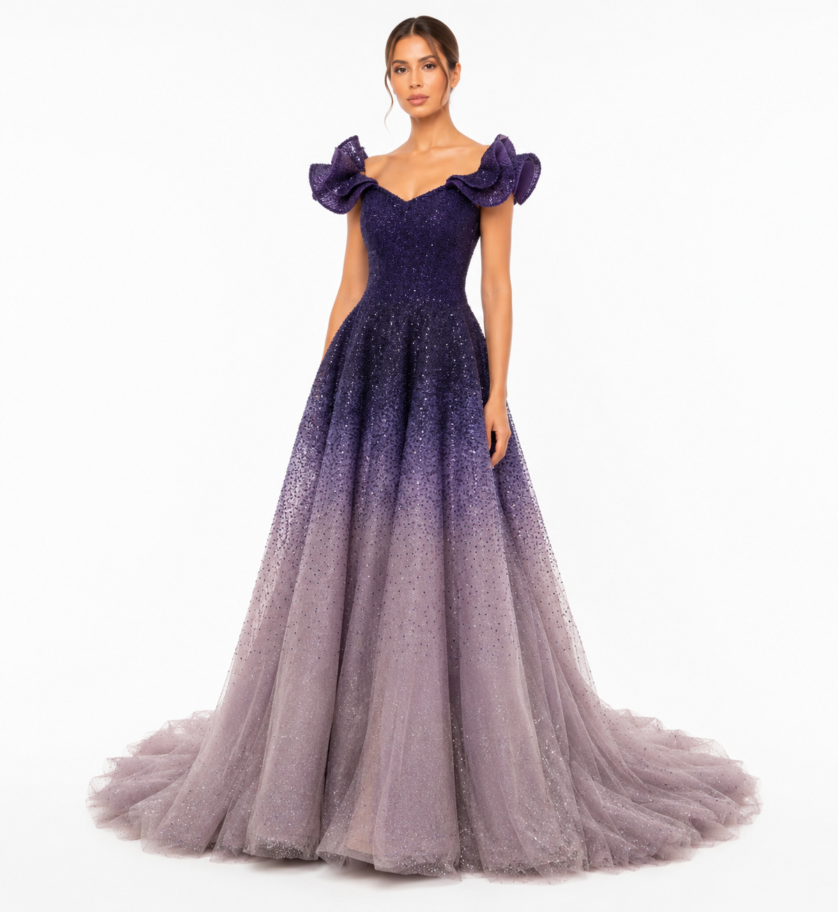 OMBRÉ BALL GOWN