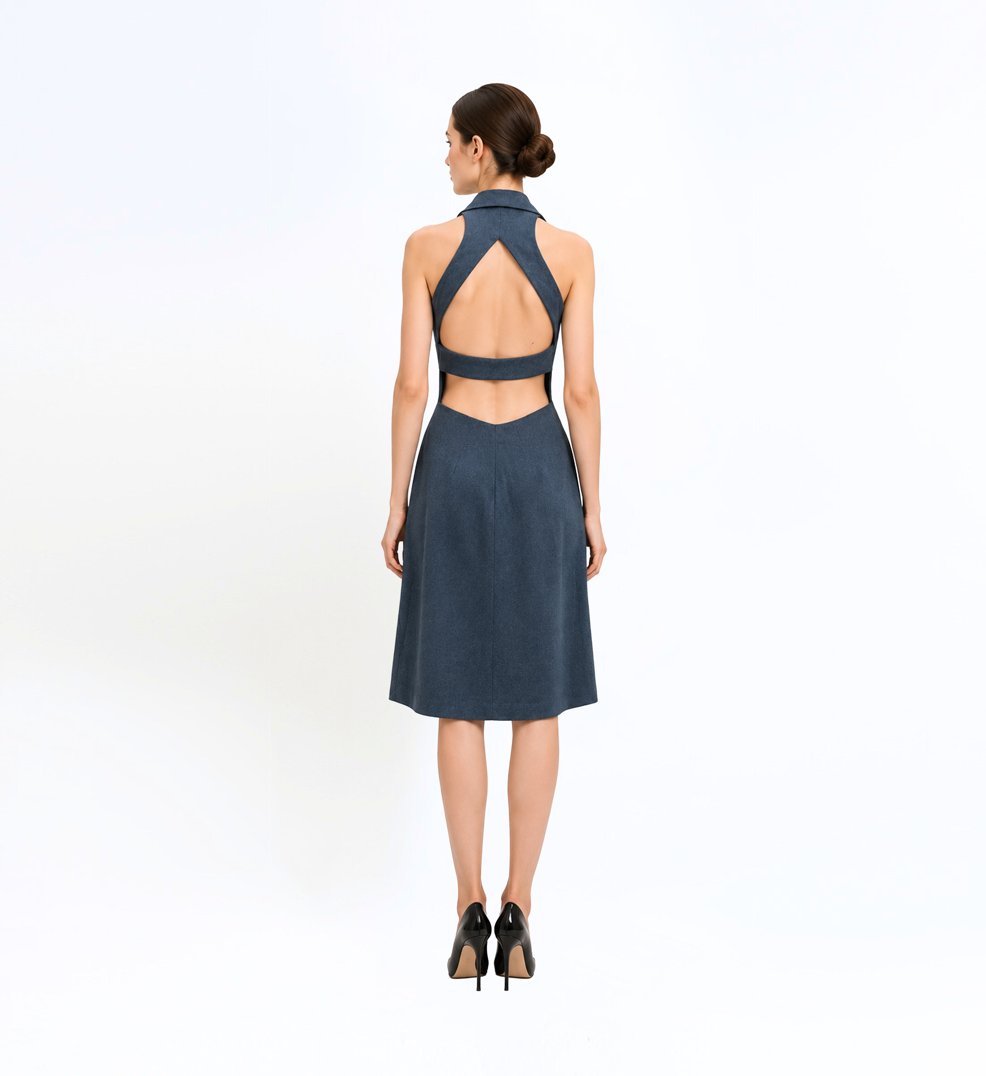 Wool Midi Dress