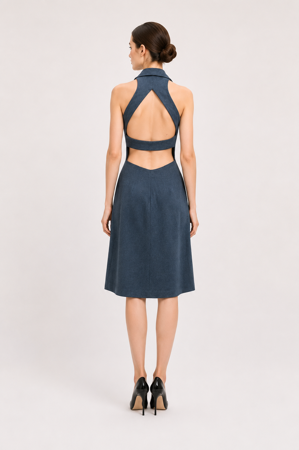 Wool Midi Dress