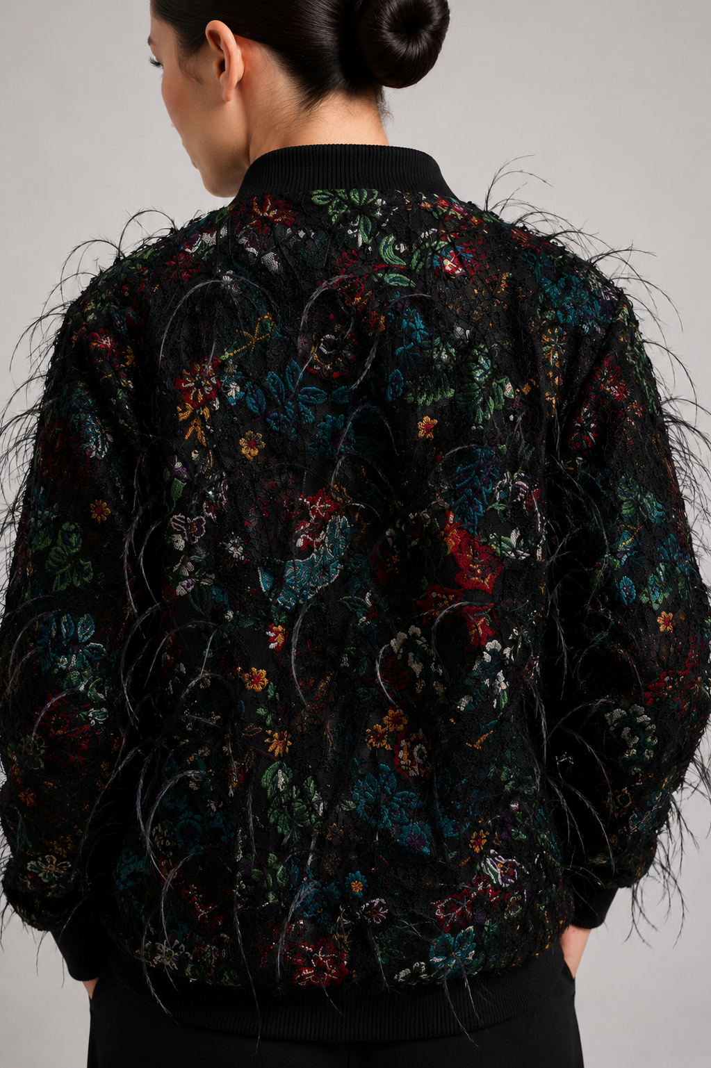 Wool Bomber Jacket