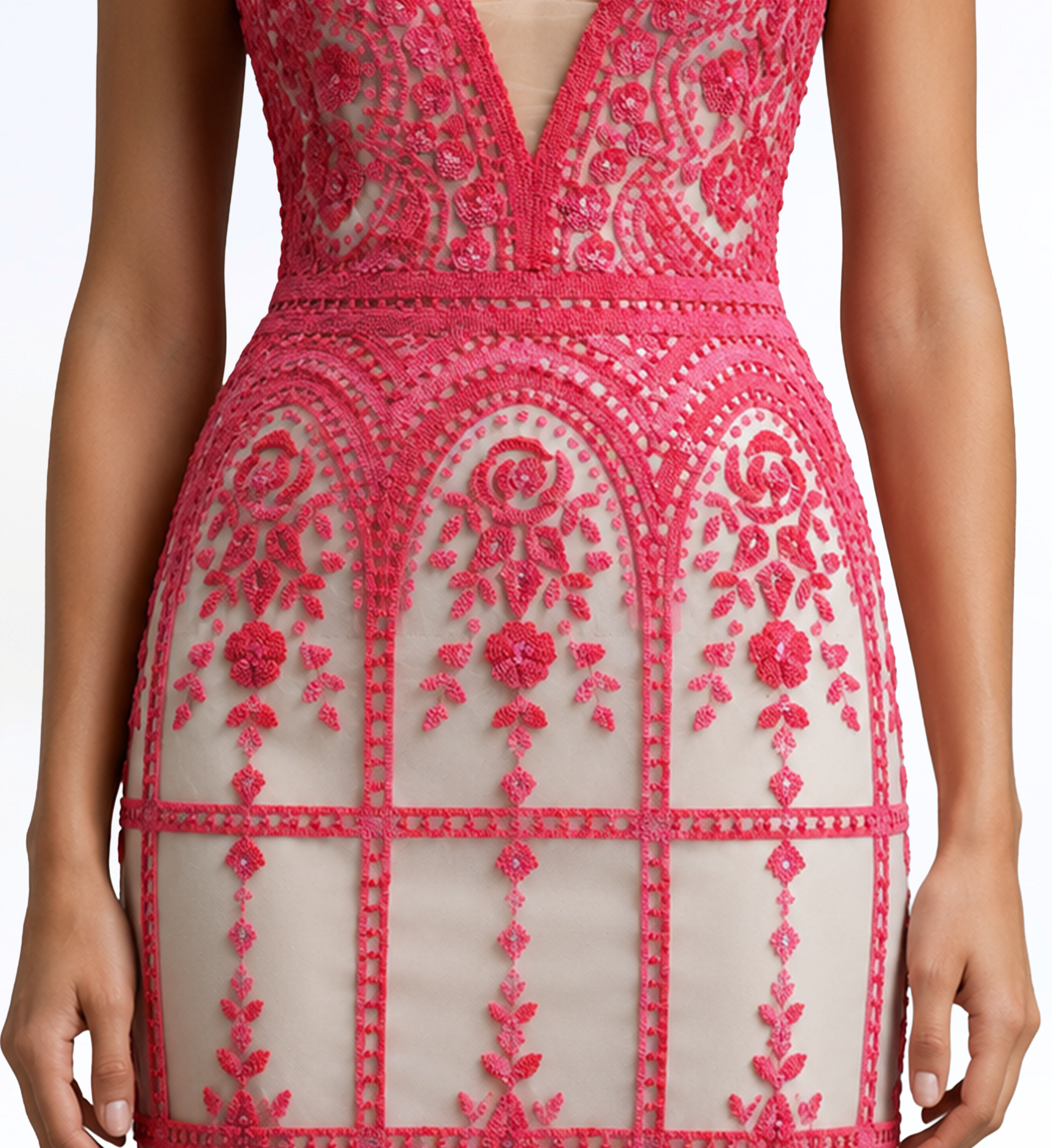 Sequin Midi Dress