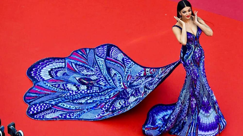 Aishwarya Rai II wearing Michael Cinco