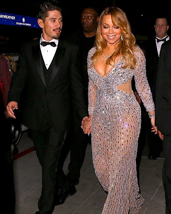 Mariah Carey wearing Michael Cinco