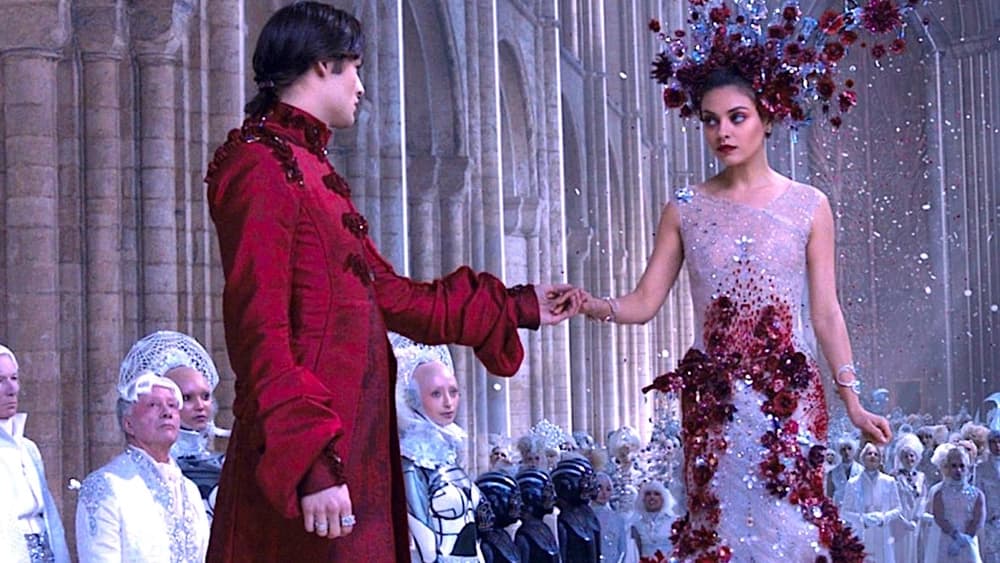 Mila Kunis wearing Michael Cinco