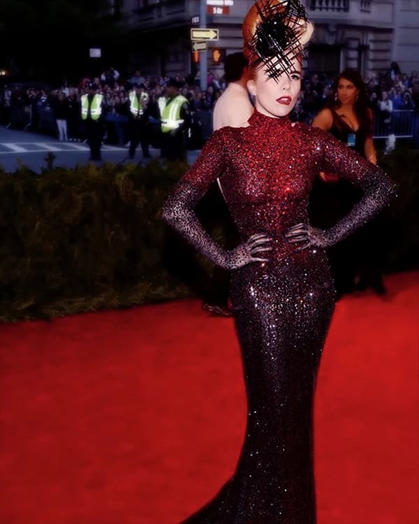 Paloma Faith wearing Michael Cinco