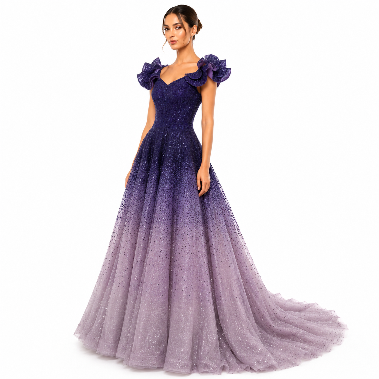 OMBRÉ BALL GOWN