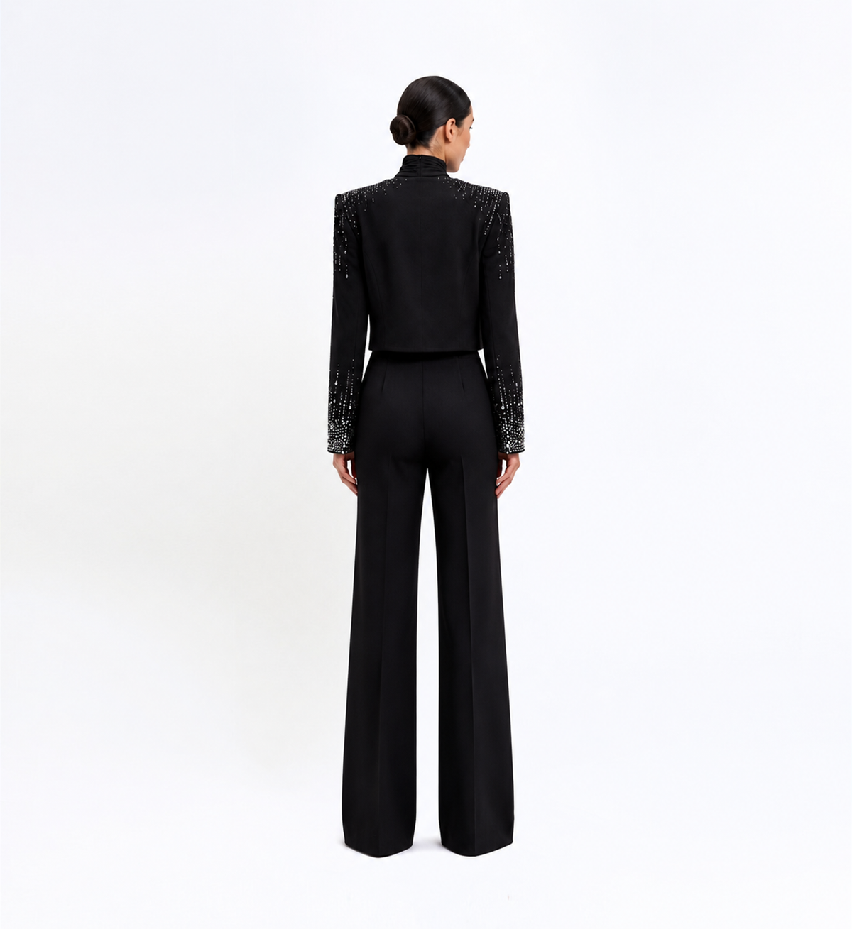 Cropped Wool Blazer