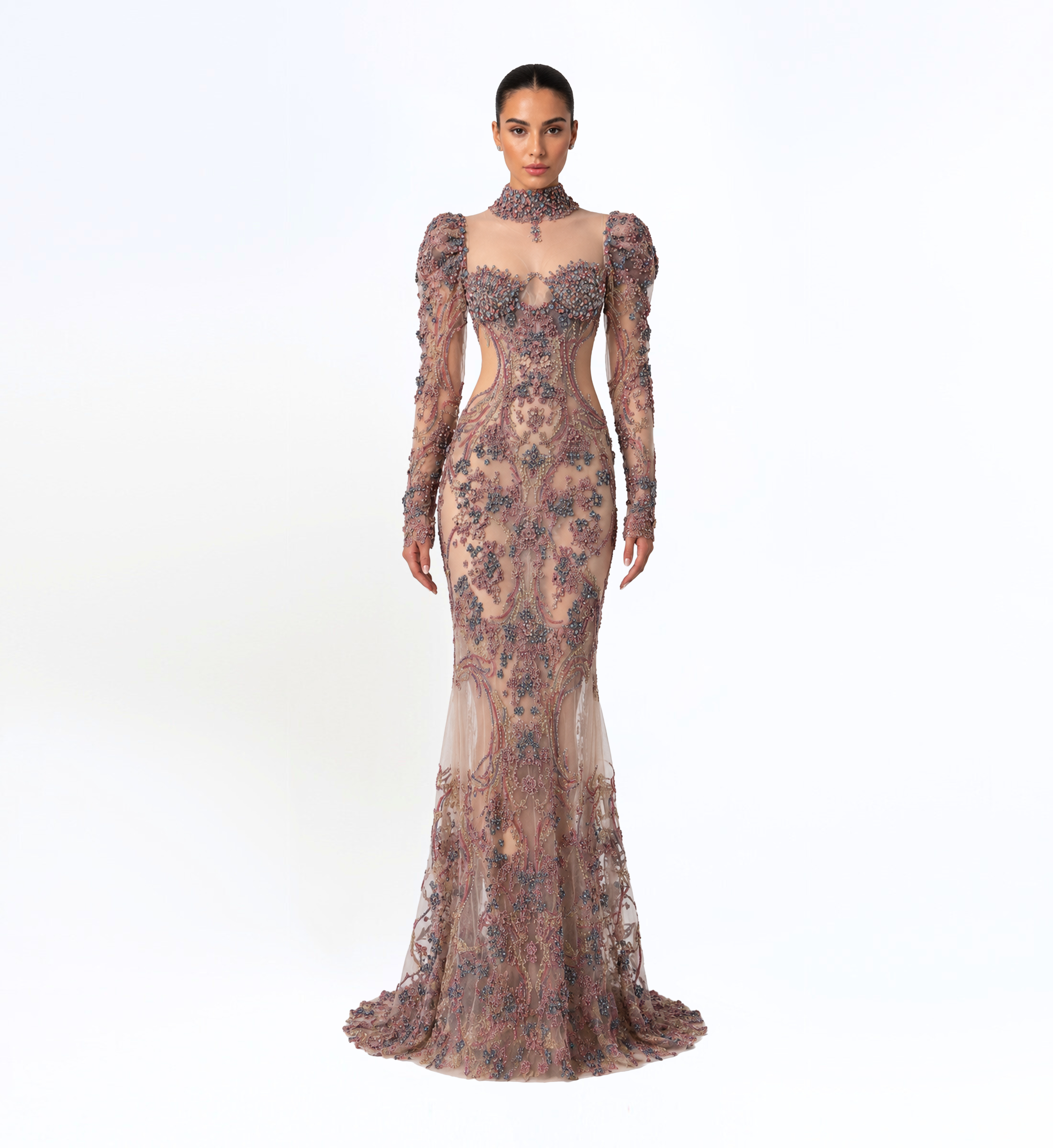 EMBELLISHED MERMAID GOWN