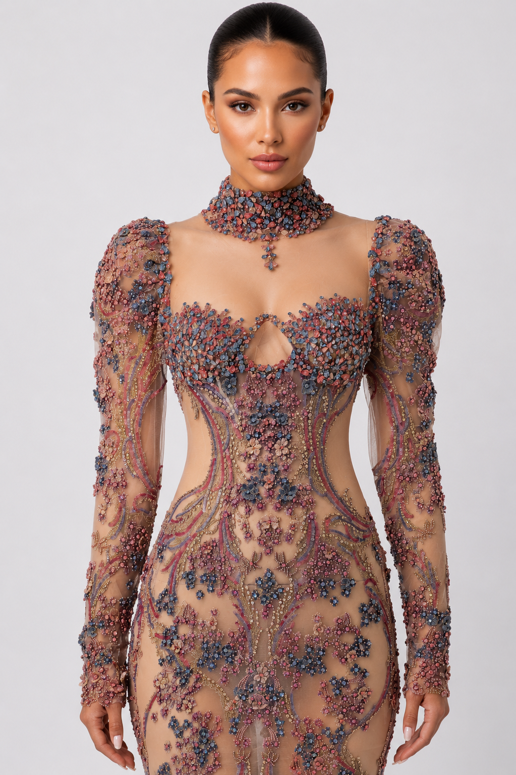 EMBELLISHED MERMAID GOWN