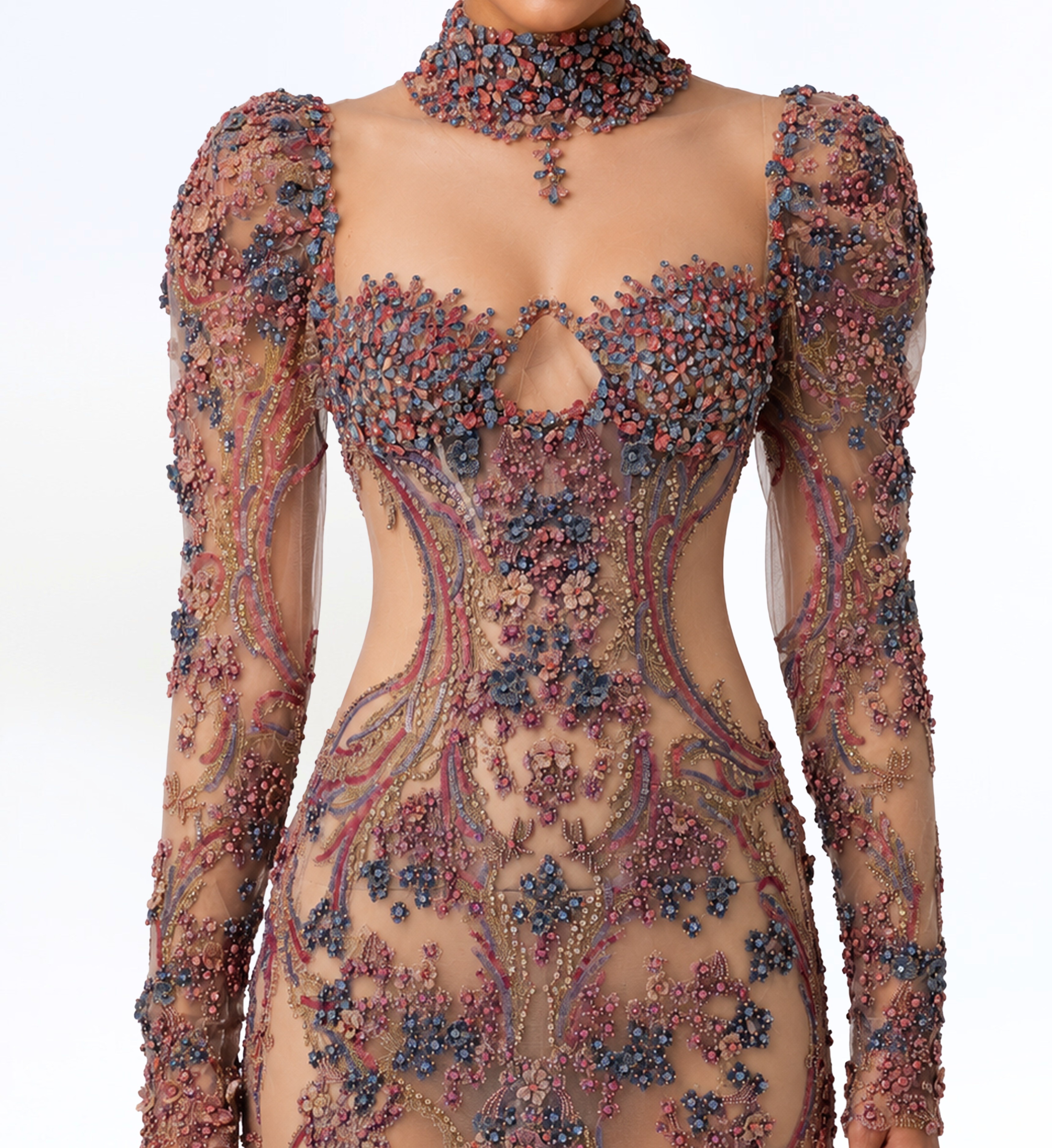 EMBELLISHED MERMAID GOWN