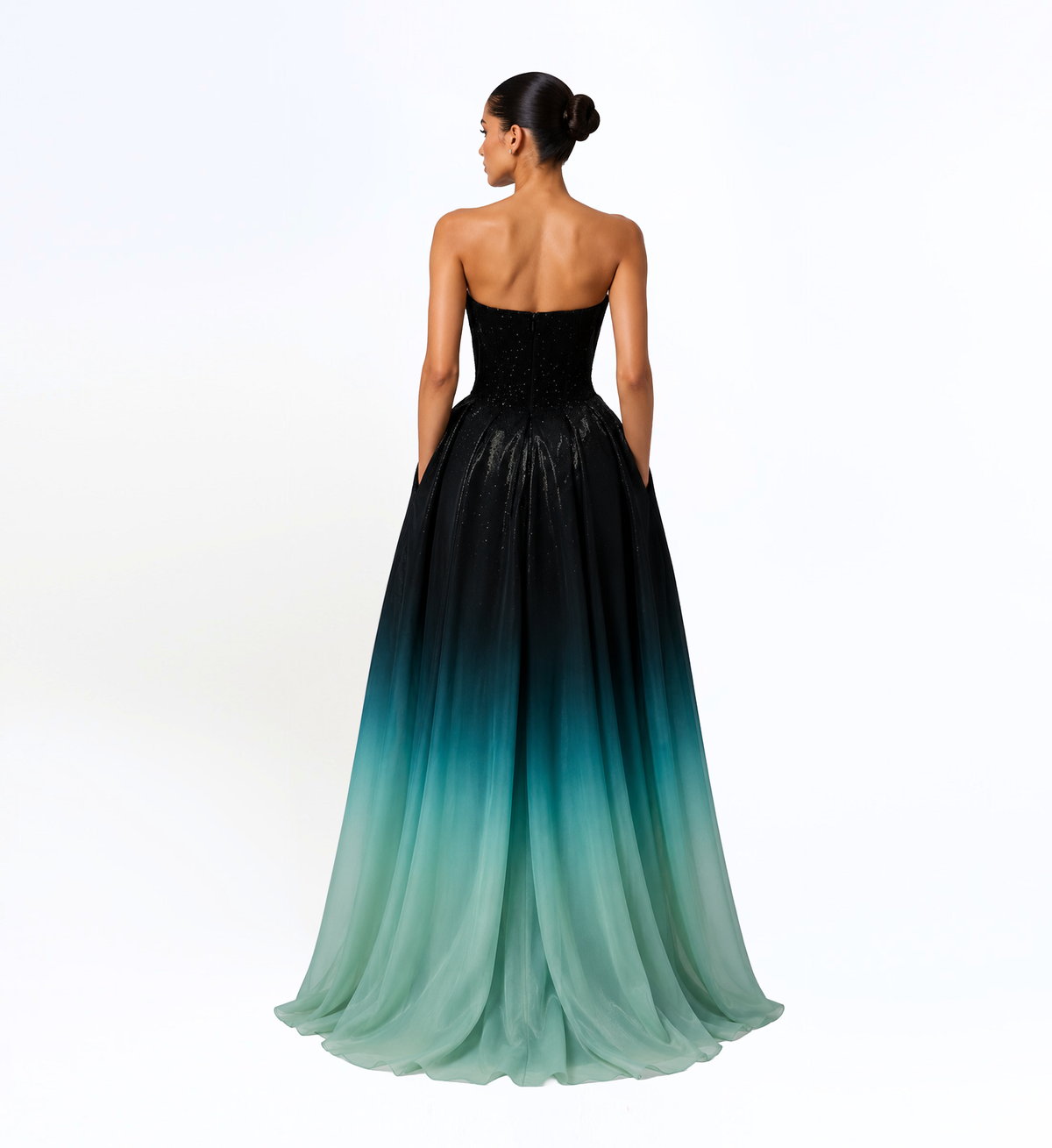 OMBR TULLE GOWN