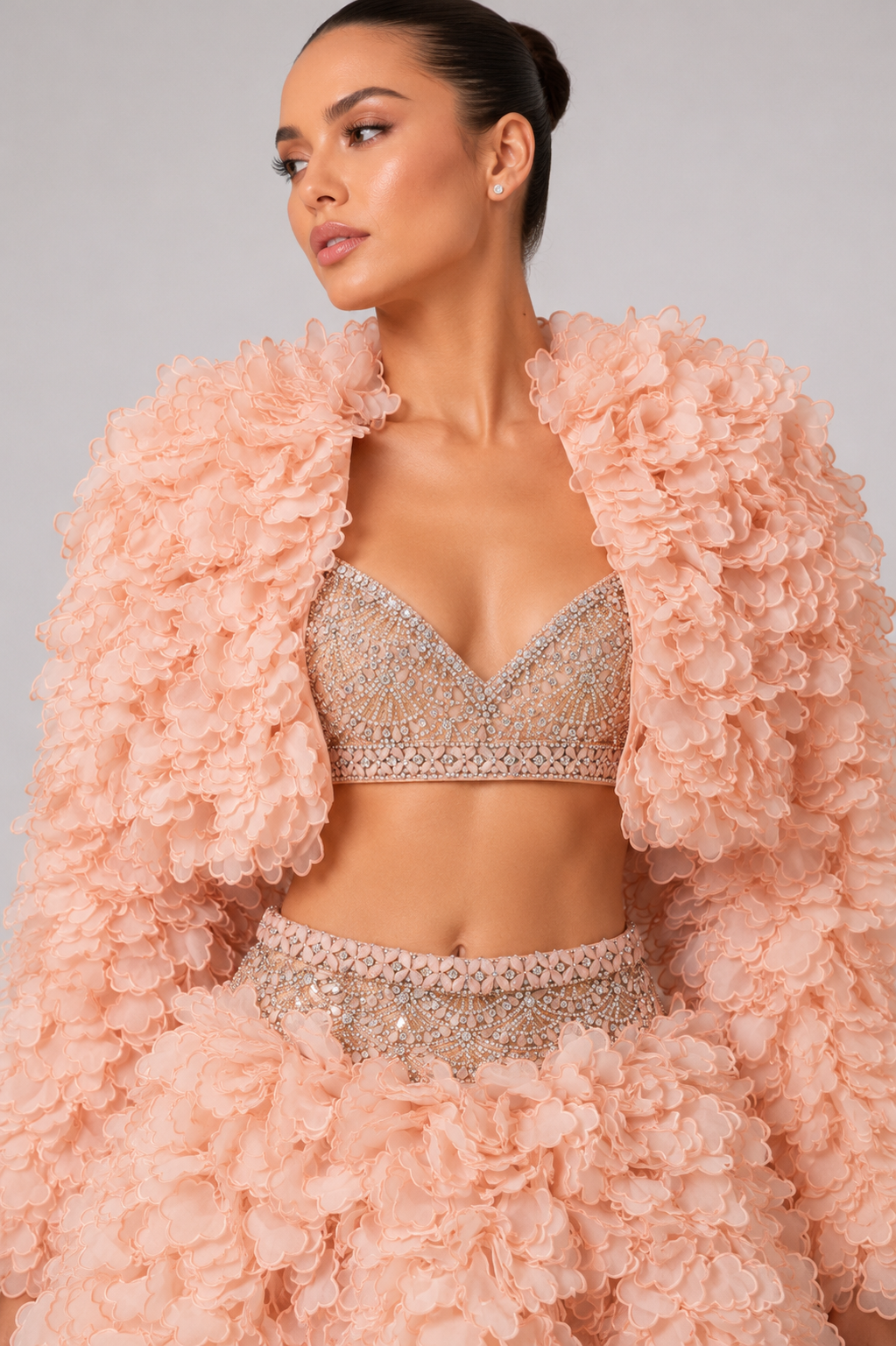 3D FLORAL APPLIQUÉ COUTURE SET