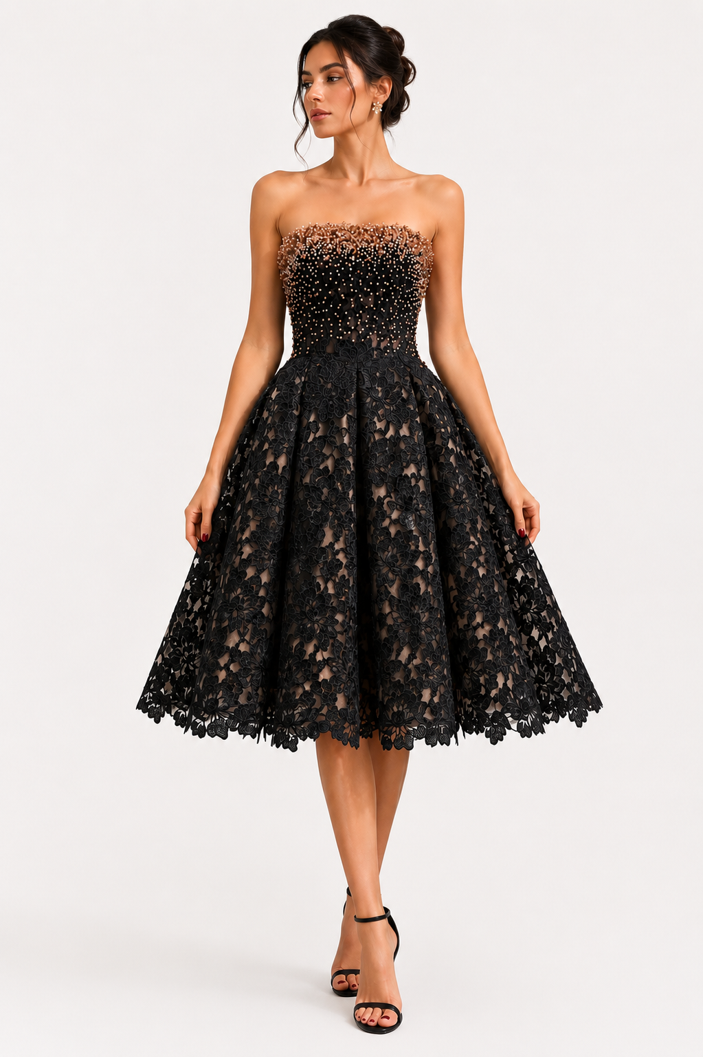 Lace Midi Dress
