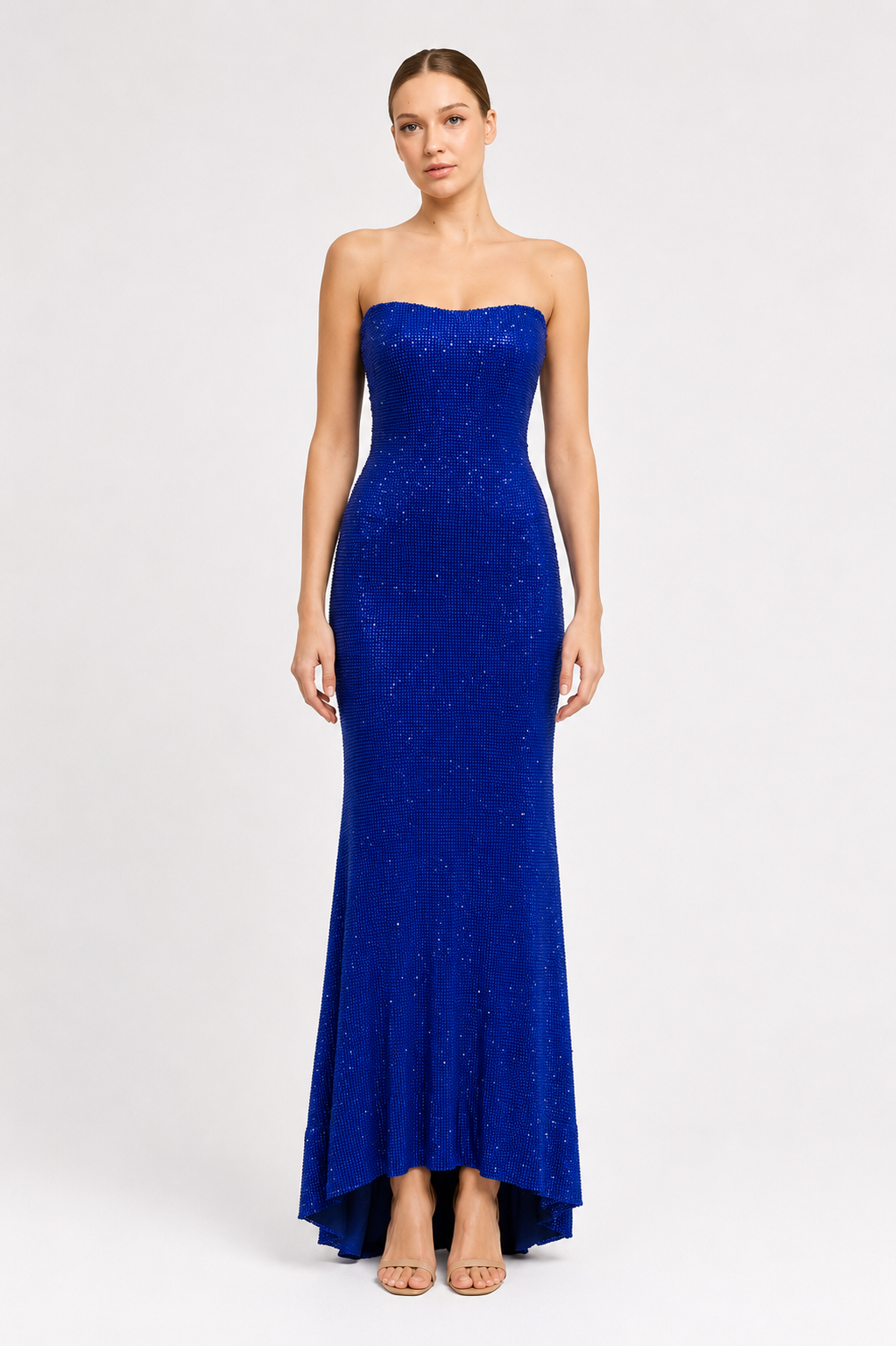 Beaded Long Dress