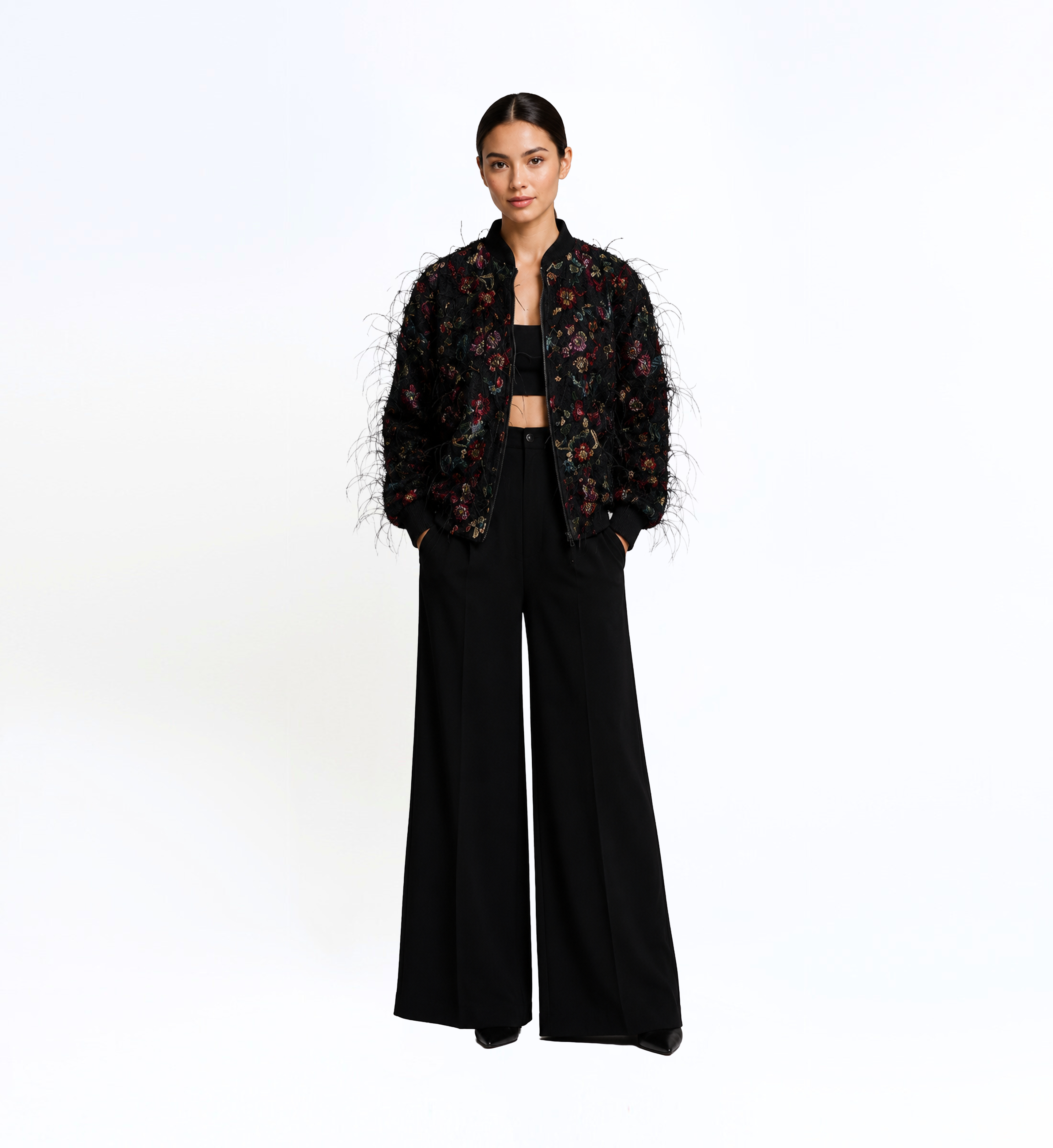 Wool Bomber Jacket