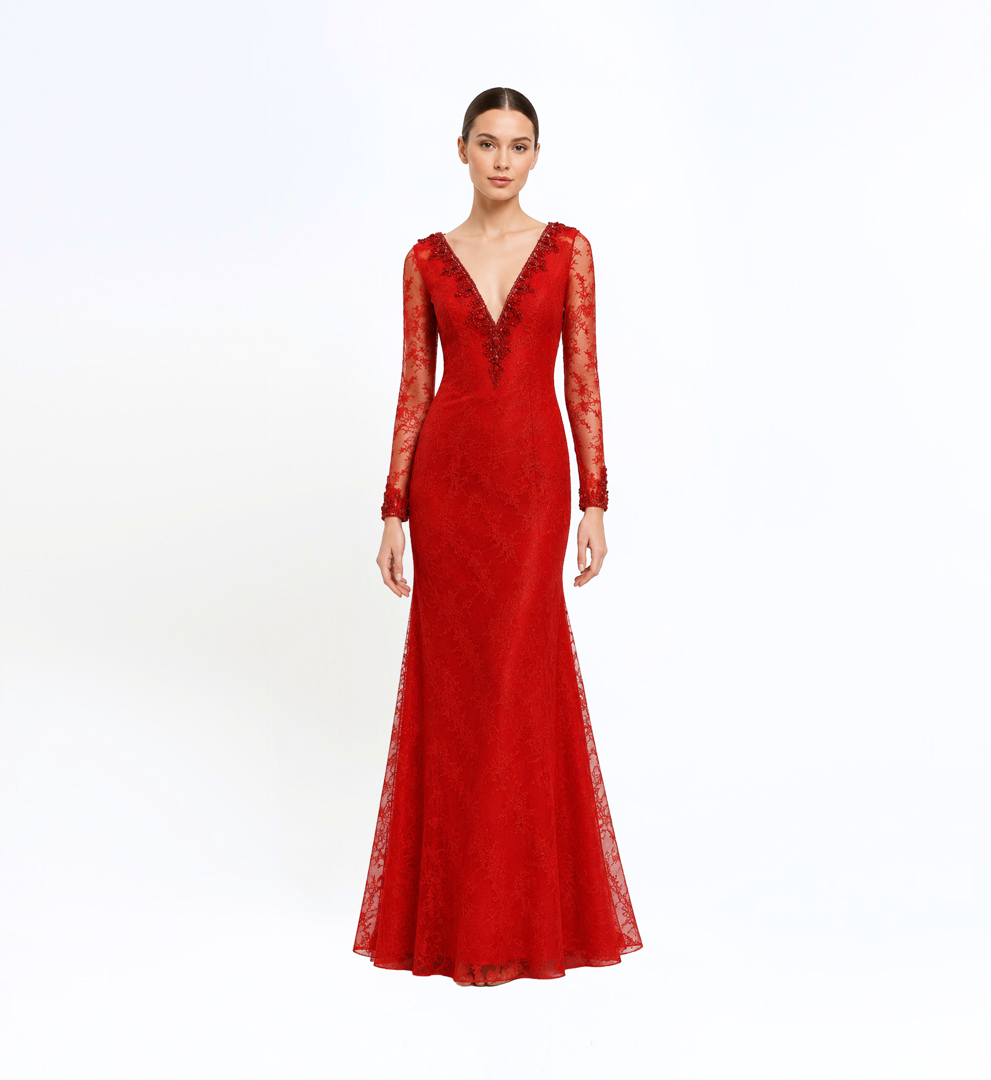 Lace Long Dress