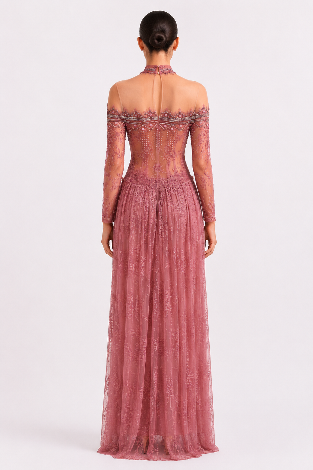 Off-Shoulder Long Dress