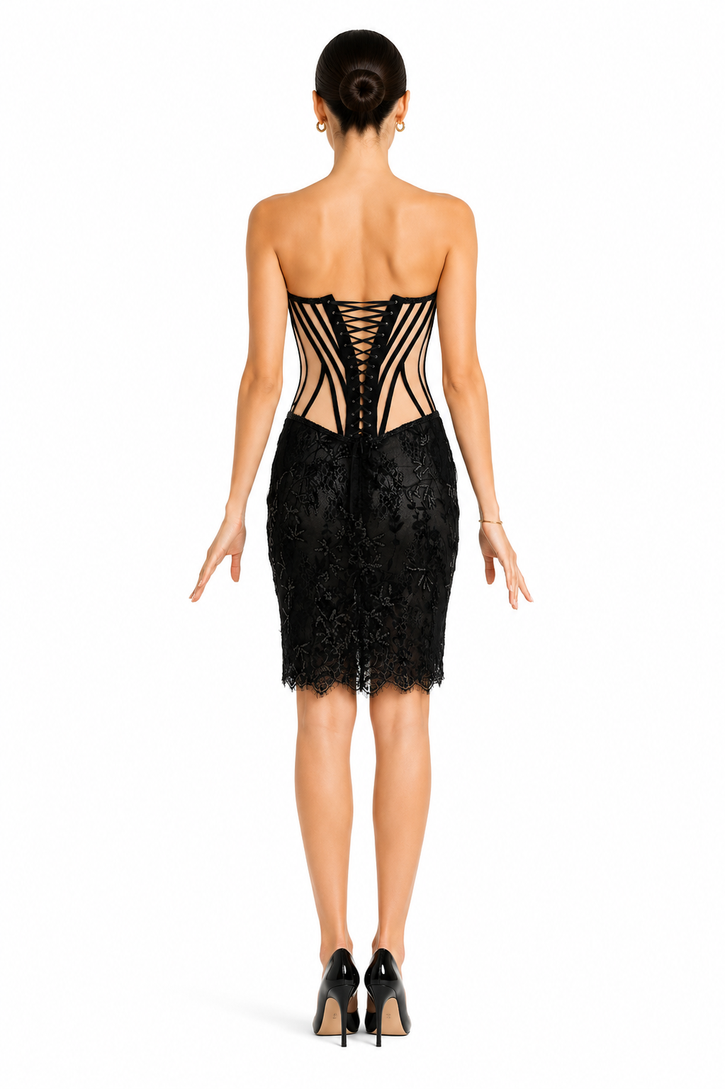 Corset Midi Dress
