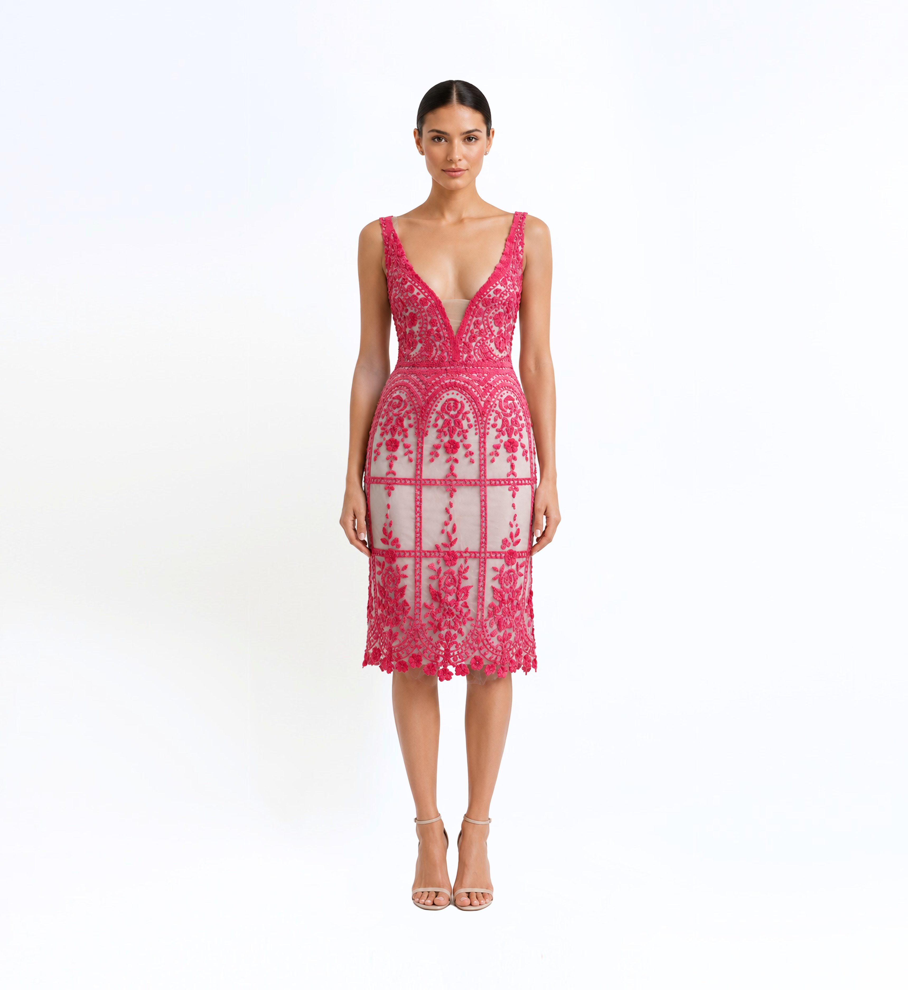 Sequin Midi Dress