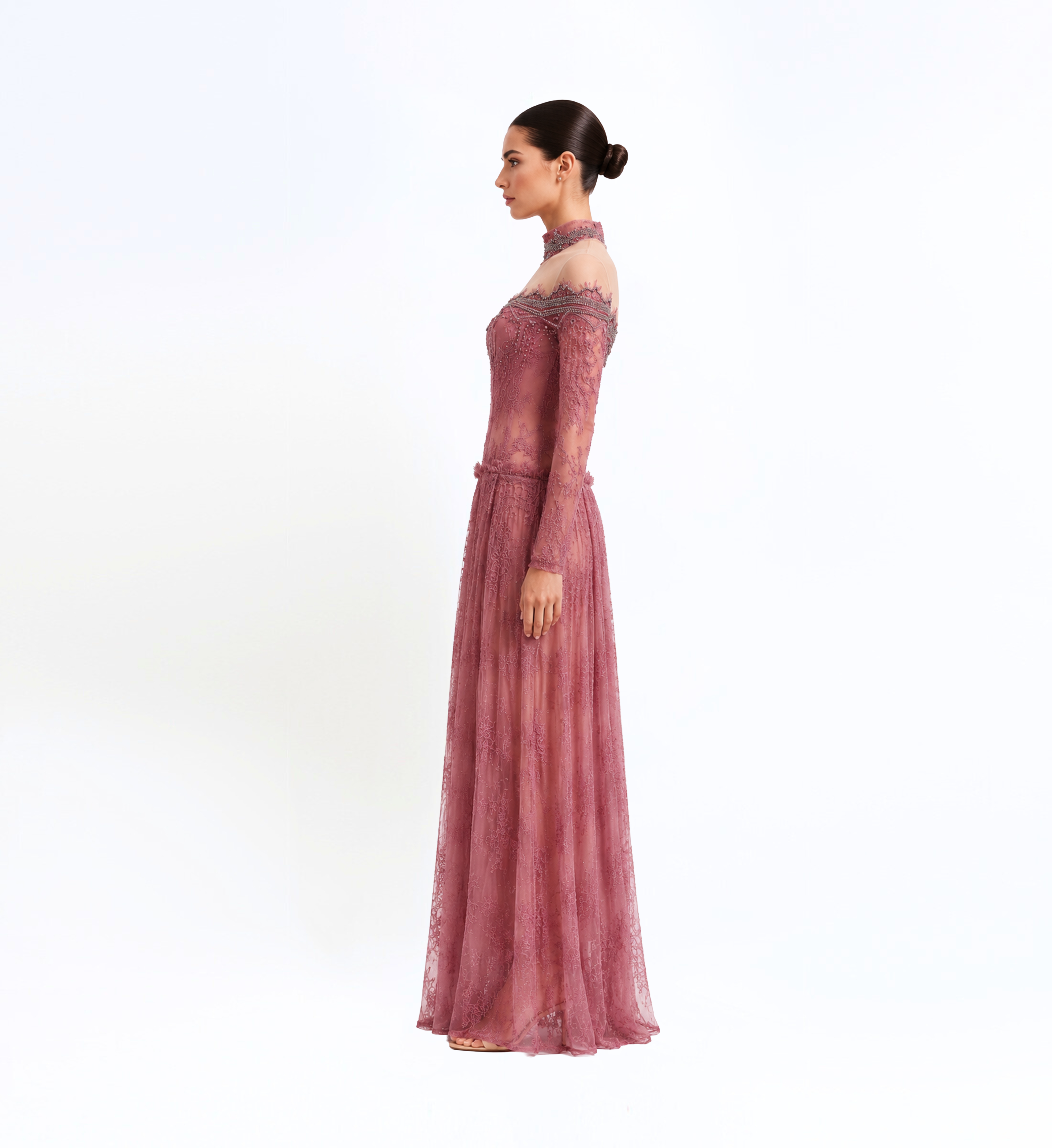 Off-Shoulder Long Dress