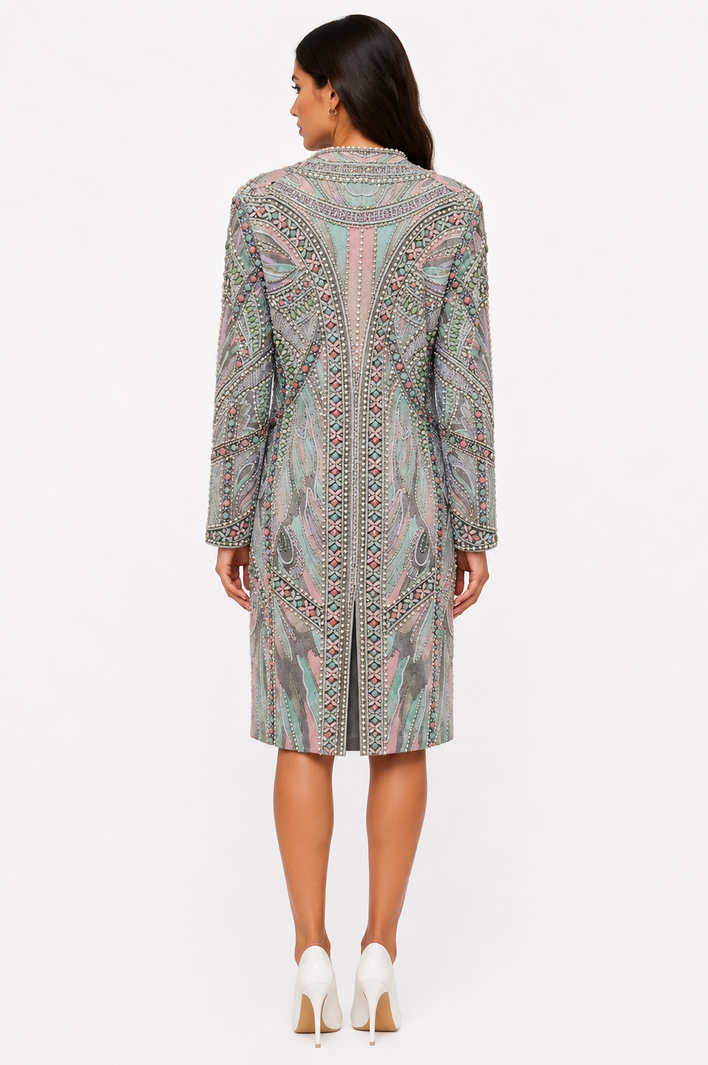 EMBELLISHED LONG JACKET