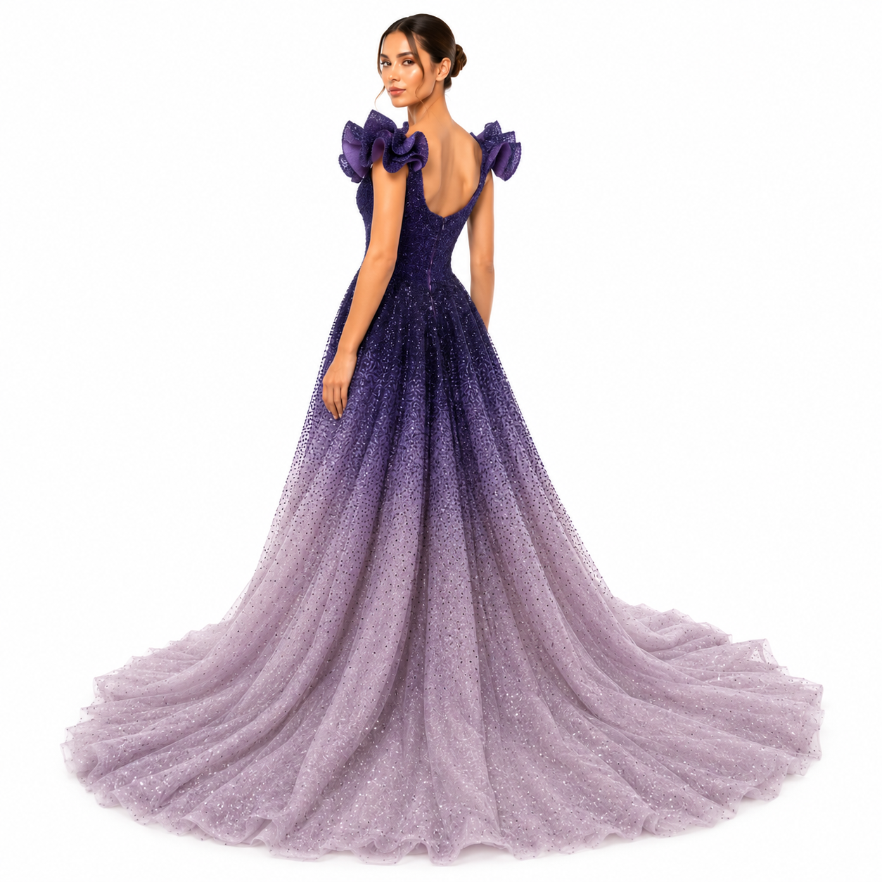 OMBRÉ BALL GOWN